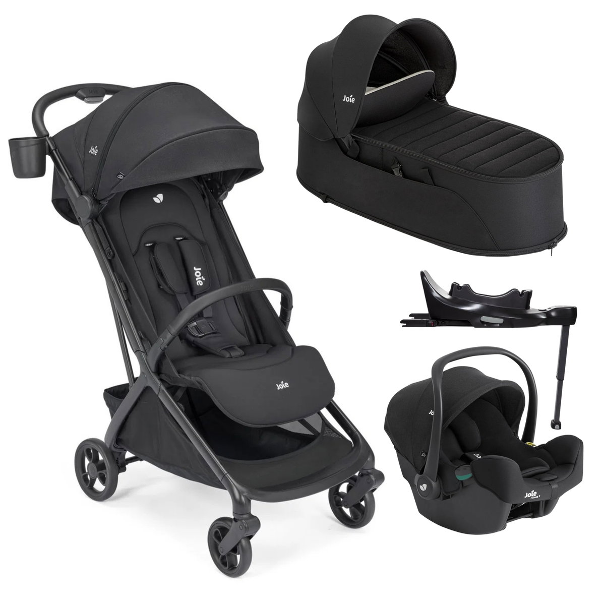 Product Image for Joie Porto 4in1 raven pour 1 enfant avec 4 roues