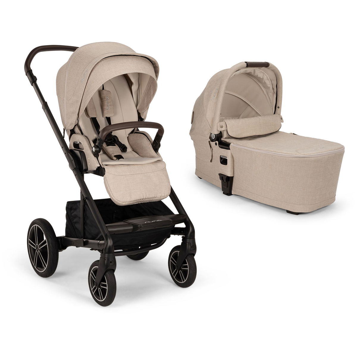 nuna MIXX NEXT magnetic buckle pushchair Practical and safe