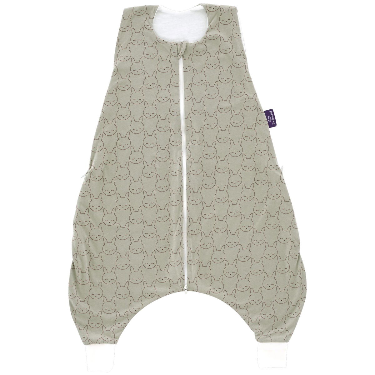 Product Image for Träumeland Baumwoll Light To Go Schlafanzug Kuschelhase grün