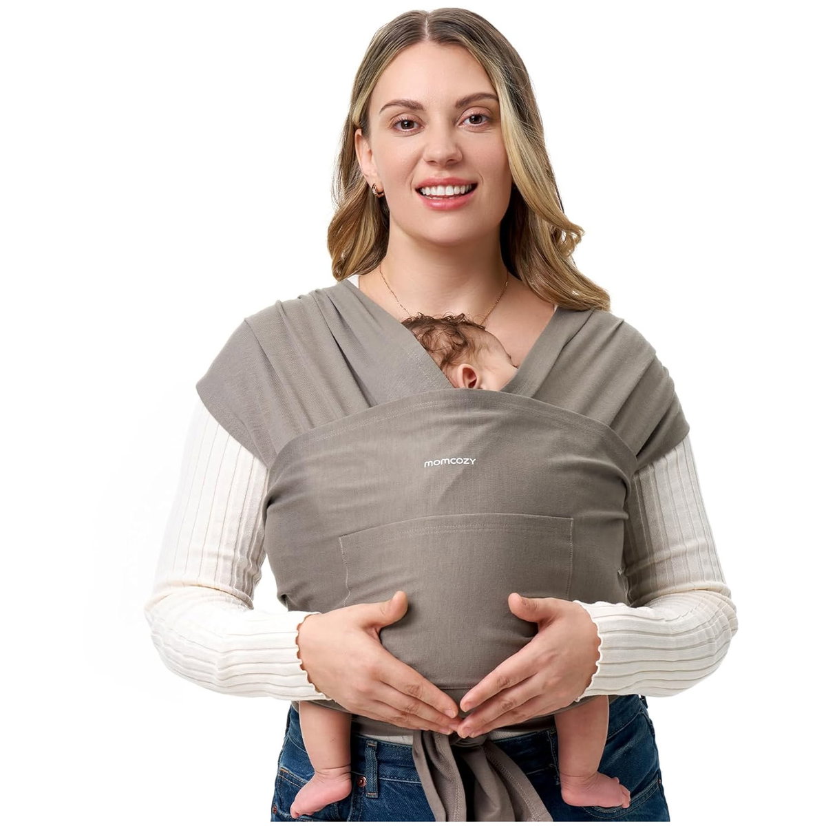 Product Image for Momcozy écharpe de portage bébé dark brown