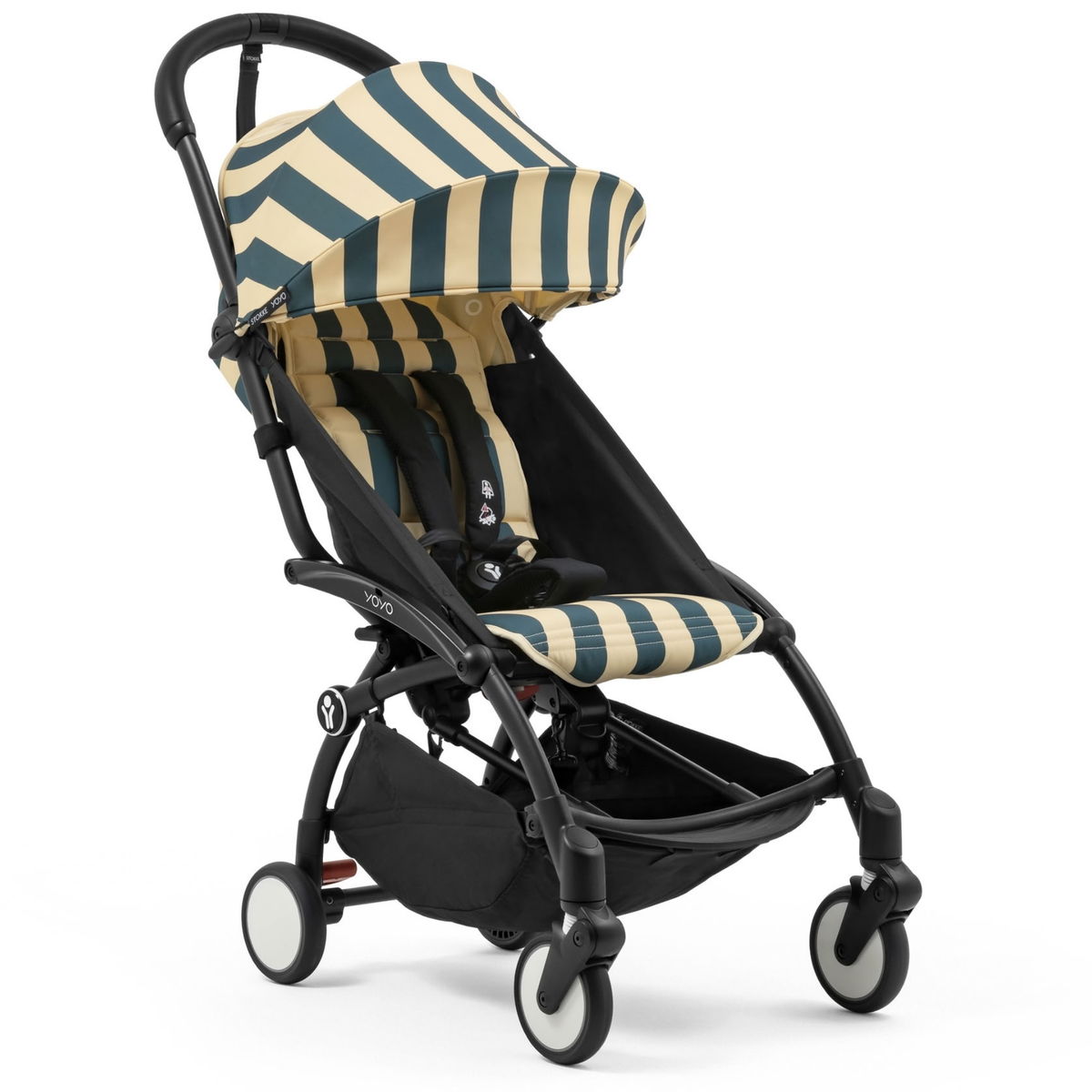 STOKKE YOYO 6+ Stroller Black, Compact Travel Buggy
