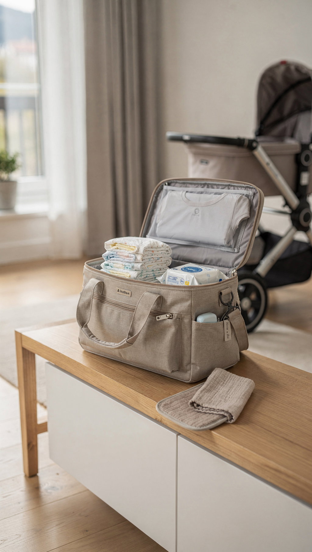 Sac à Langer poupée ® : Sac à Langer et Accessoires pour poupon 36 et 42